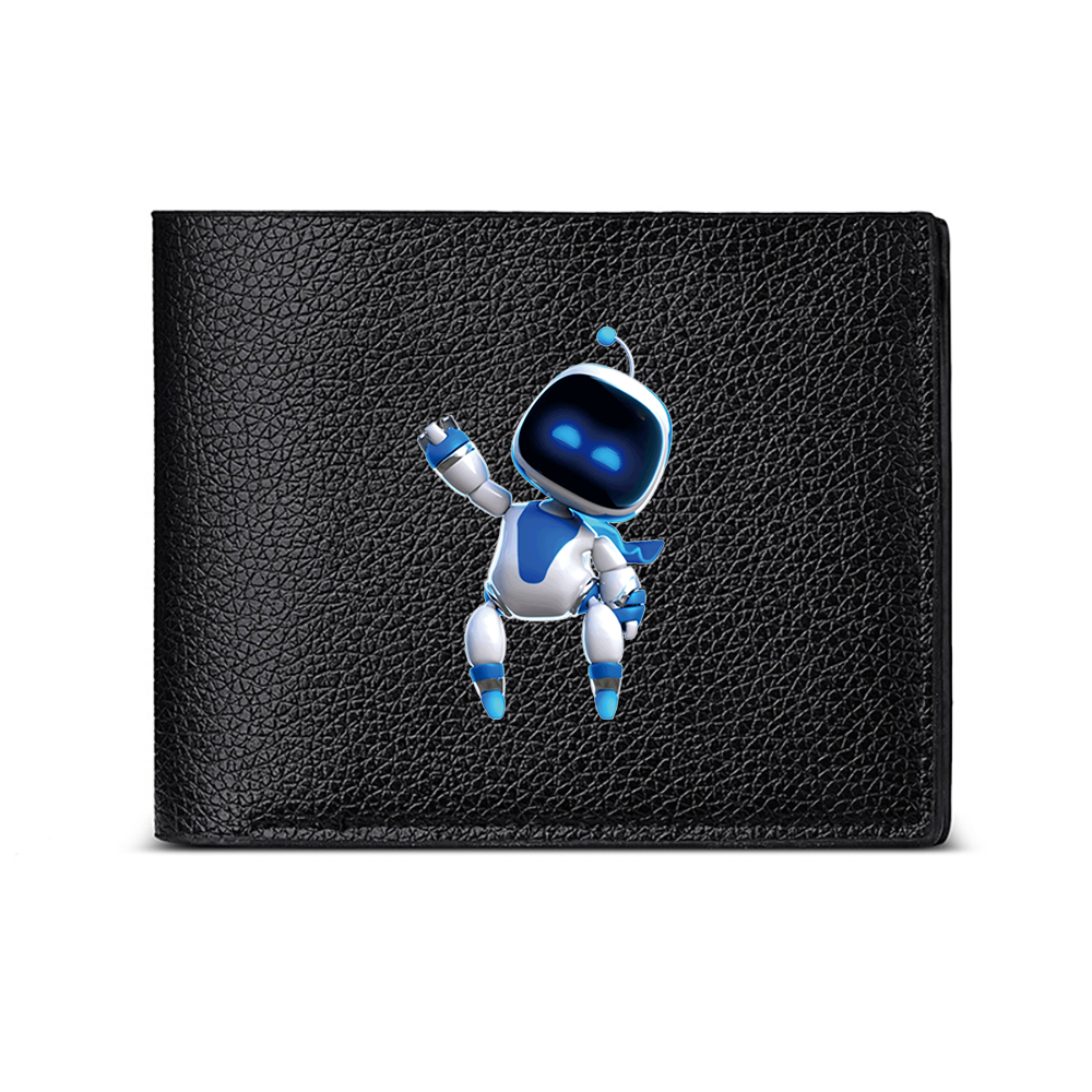 Tech Accessories Designer - Friendly Robot Design Men's Wallet Card