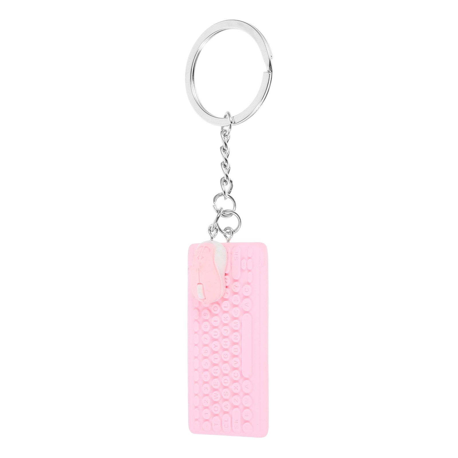 Tech Keychain Accessories - Mini Keyboard and Mouse Keychain Cute