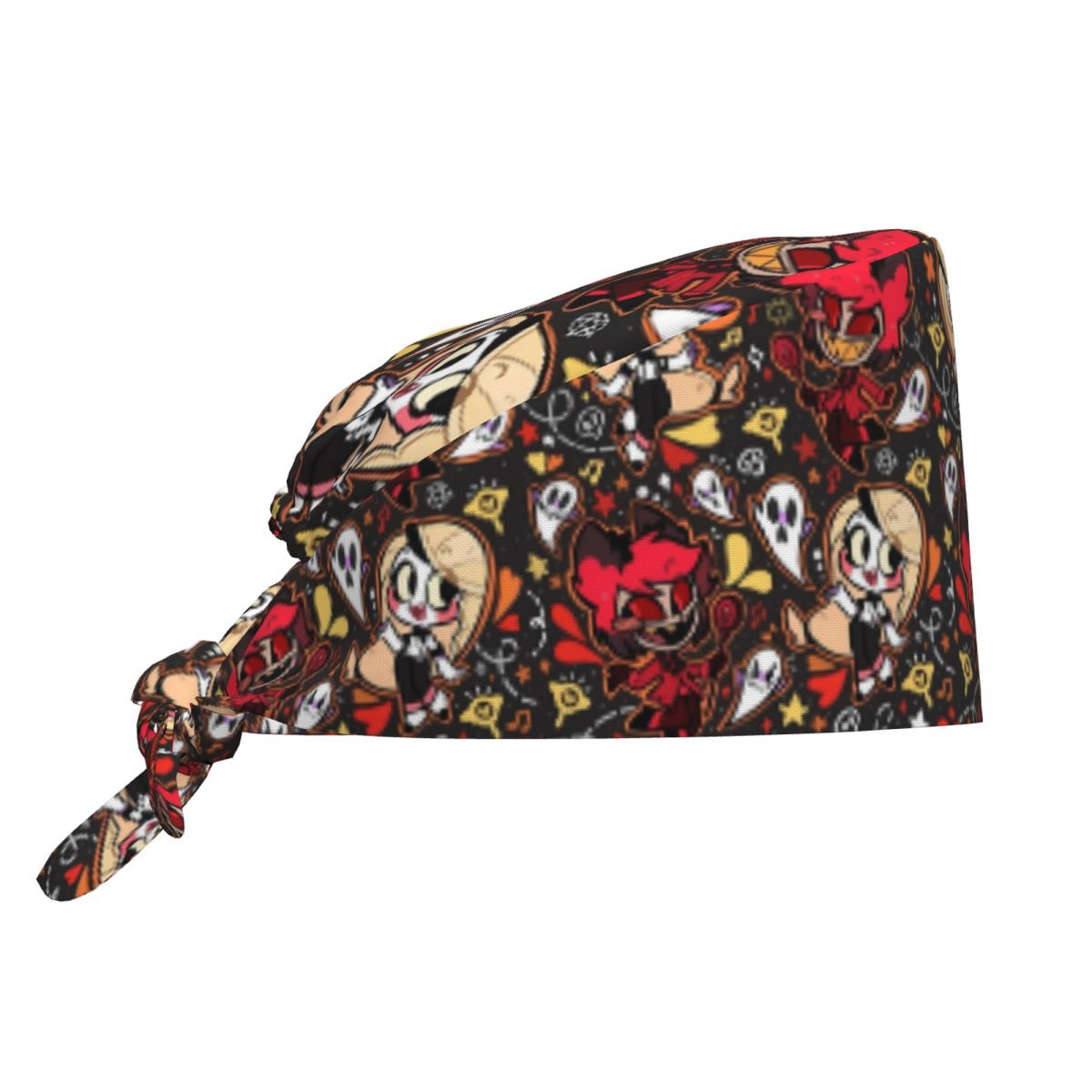Kawaii Tech Accessories - Work Scrub Cap Hazbin Hotels Nursing