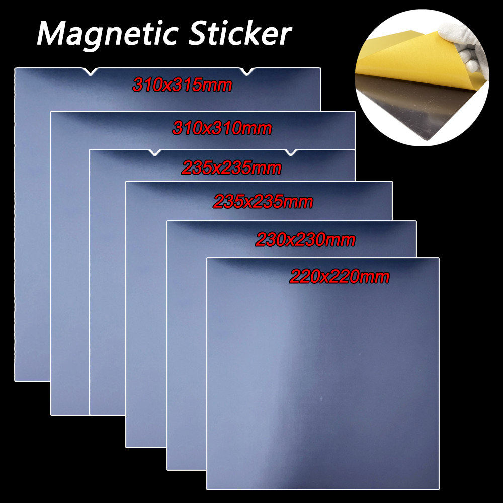 Tech Max Accessories - Magnetic Base Sticker For 3D Printer