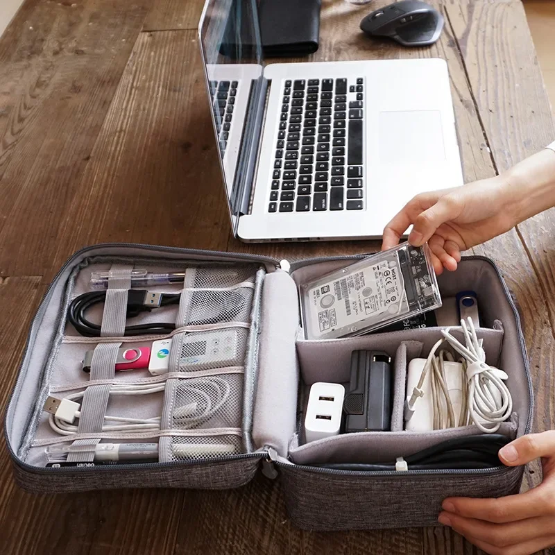 Portable Tech Organizer Case f - đánh giá và giá Tech Accessories Storage