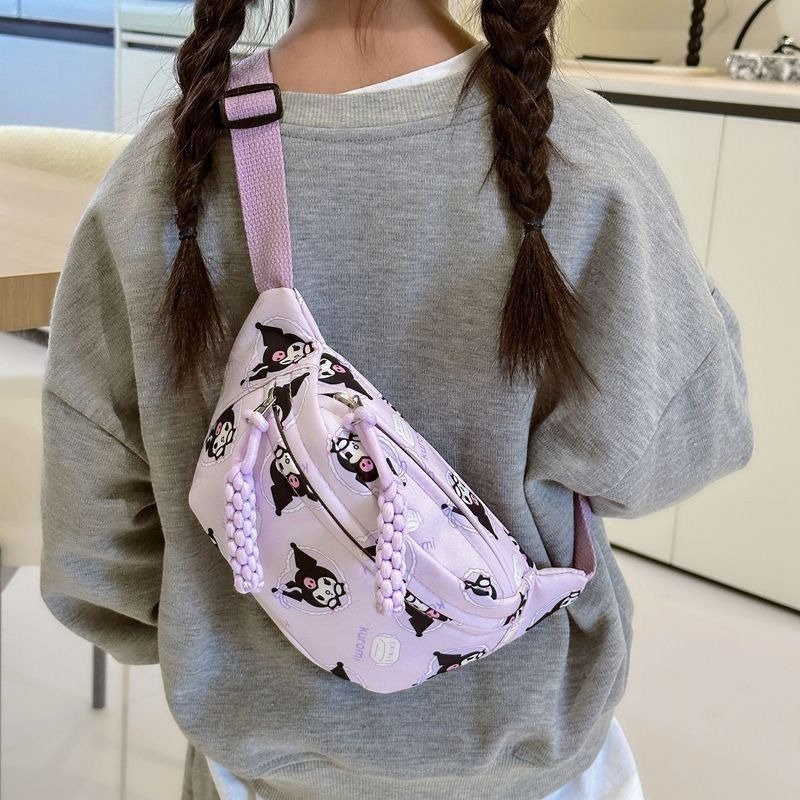 Cute Kuromi Print Shoulder Cro - đánh giá và giá Kawaii Tech Accessories