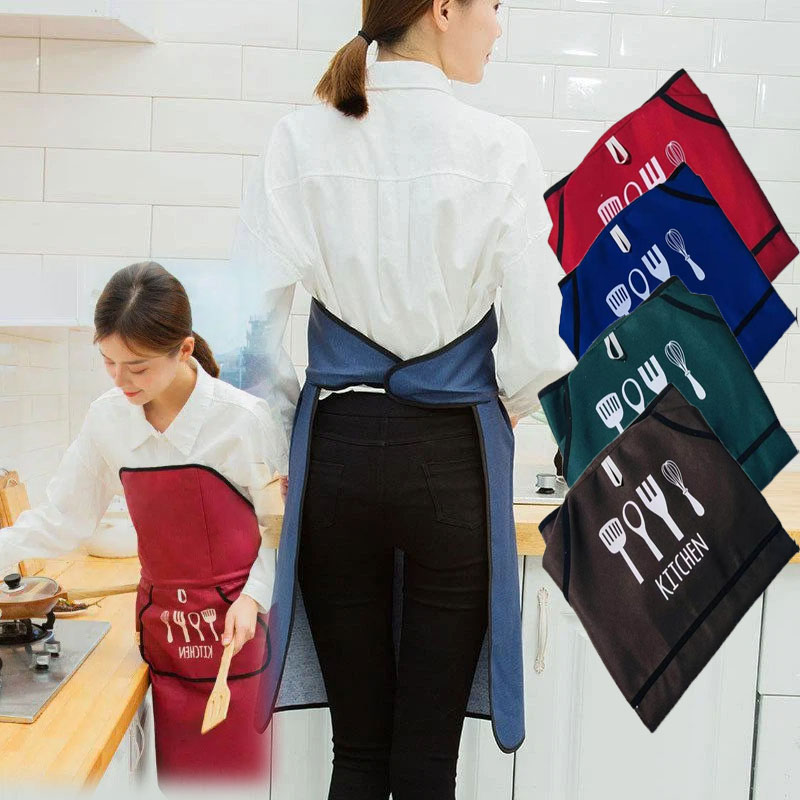 Korean Style Auto No-Tie Apron - đánh giá và giá Tech Accessories Cheap