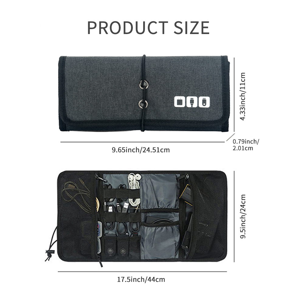 Travel Cable Storage Bag，Elect - đánh giá và giá Tech Accessories Storage