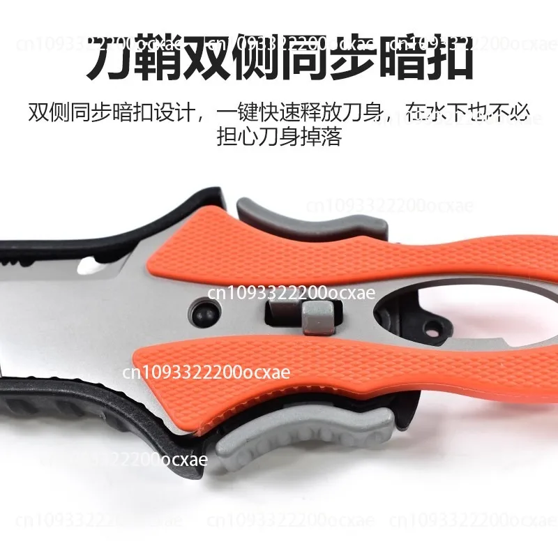 Water Rescue Knife Outdoor Rop - đánh giá và giá Tech Diving Accessories