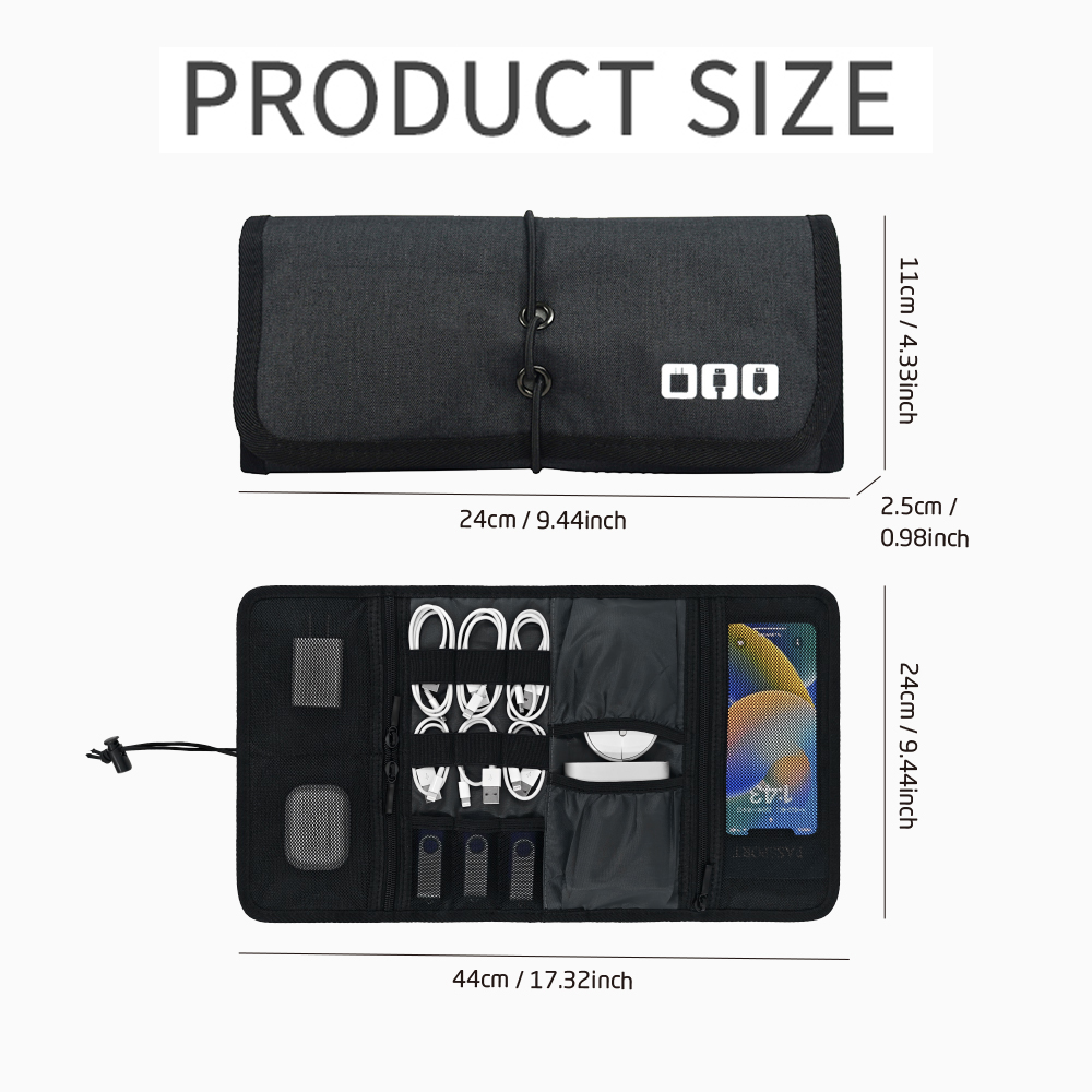 Tech Organizer Bag Cable Stora - đánh giá và giá Tech Accessories Storage