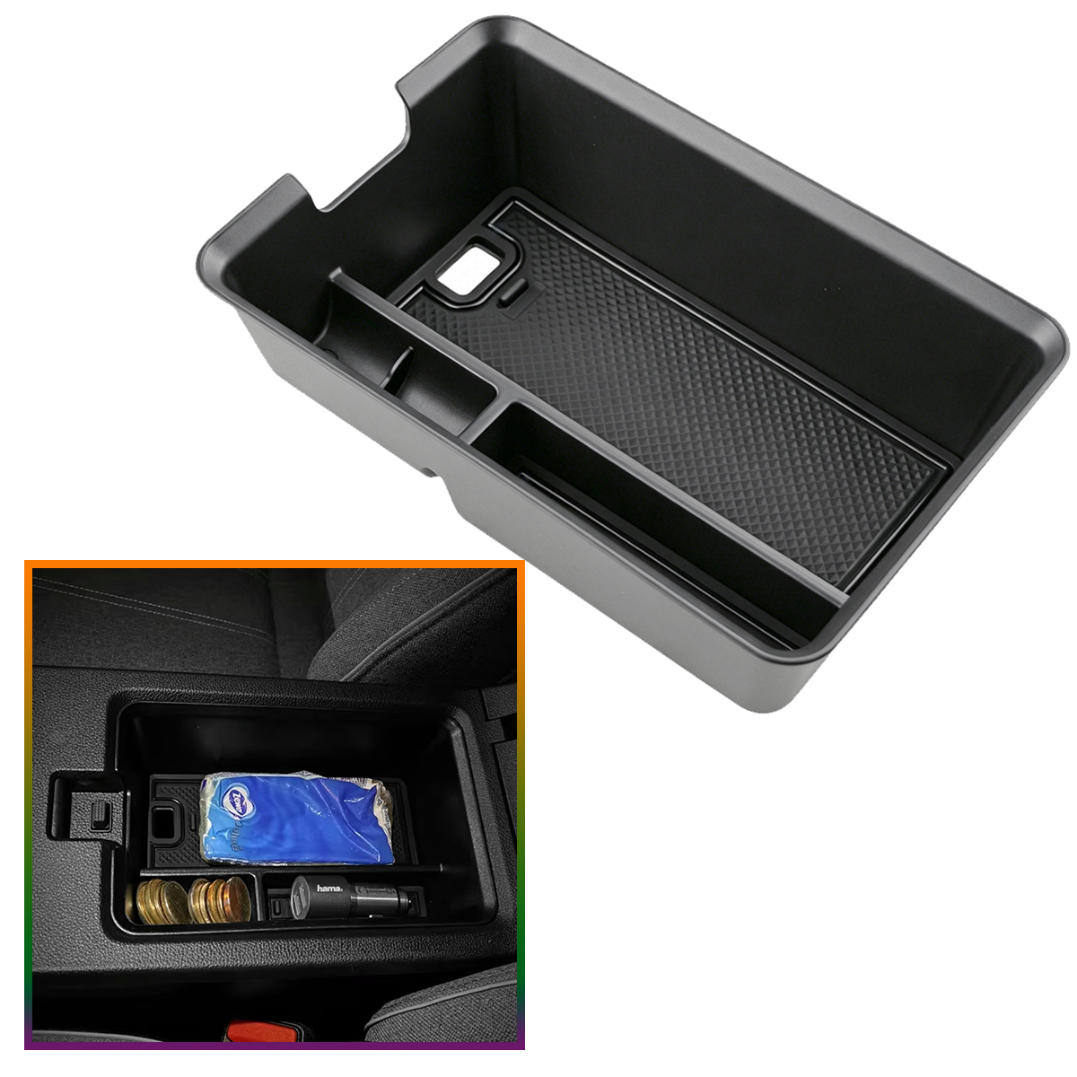 Armrest Storage Box for Renaul - đánh giá và giá Tech Accessories Storage