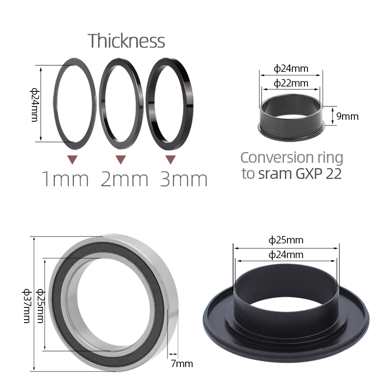 Kactus Tech BB90 Gốm Đi Xe Đạp - đánh giá và giá Tech Bike Accessories