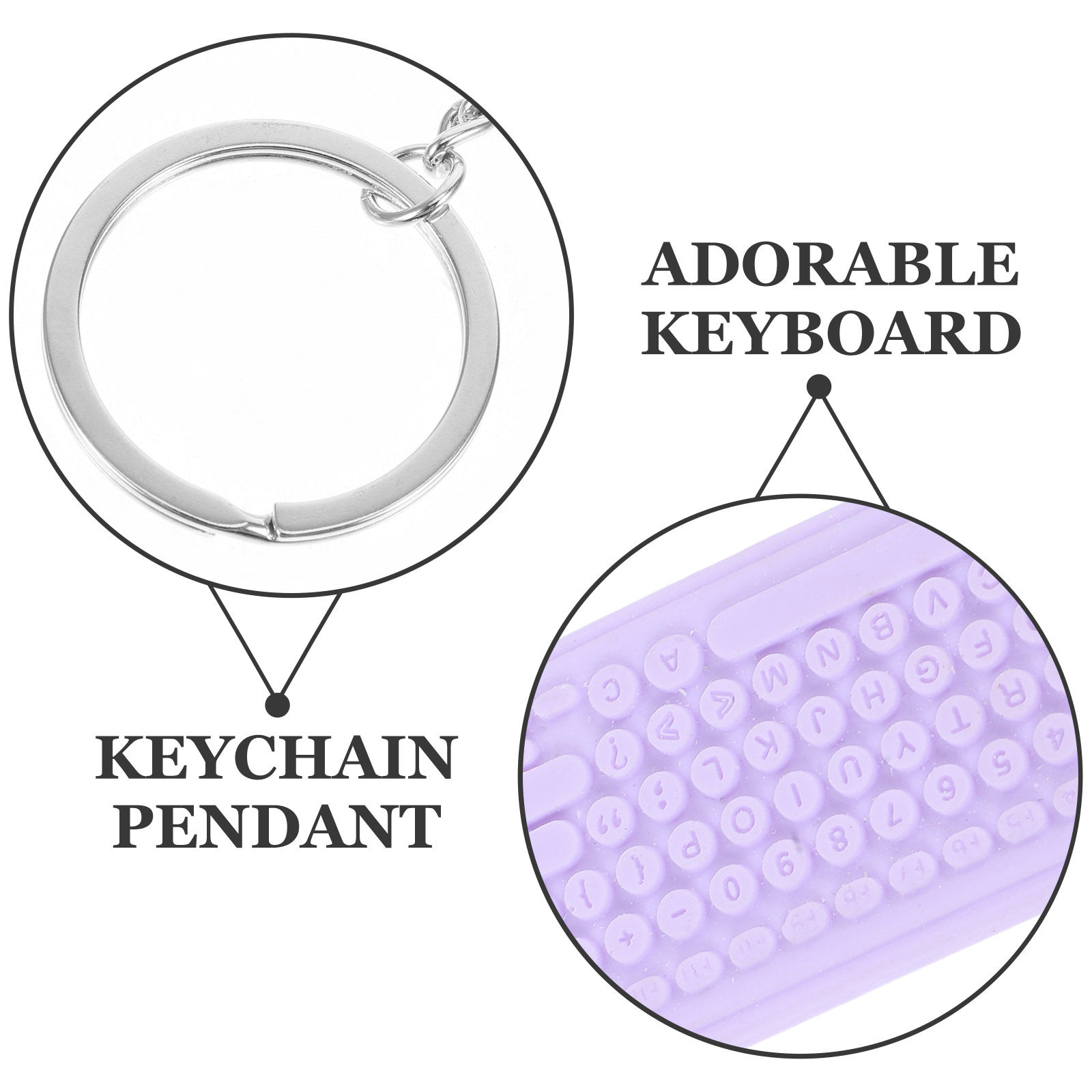 Miniature Keyboard Mouse Keych - đánh giá và giá Tech Keychain Accessories