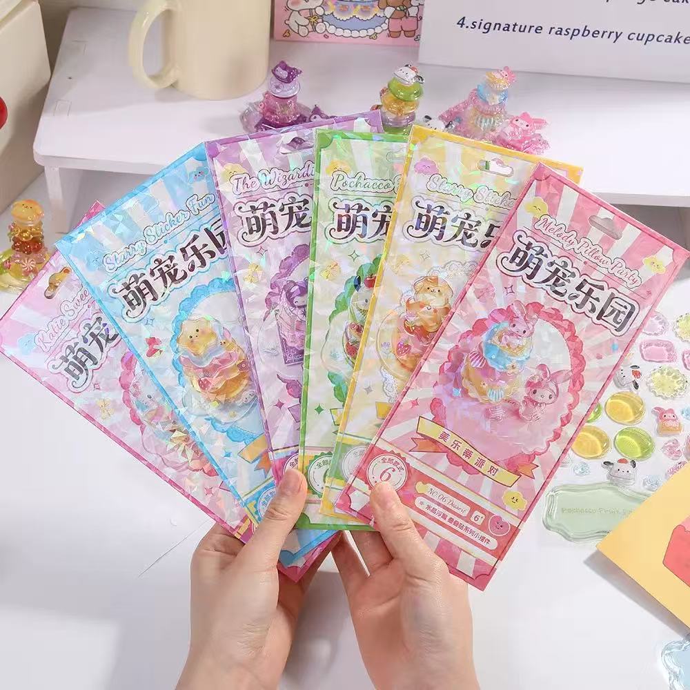 New Hot 3D Stacked Crystal Sti - đánh giá và giá Kawaii Tech Accessories